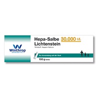 HEPA SALBE 30.000 I.E. Lichtenstein - 100g
