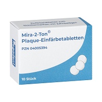 MIRA 2 Ton Plaque Einfärbe Tabletten - 10Stk