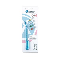PIC BRUSH Intro Kit blau 1 Griff+4 Bürsten - 1Packungen
