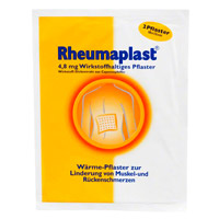 RHEUMAPLAST 4,8 mg wirkstoffhaltiges Pflaster - 2Stk - Gelenk-, Kreuz- & Rückenschmerzen, Sportverletzungen