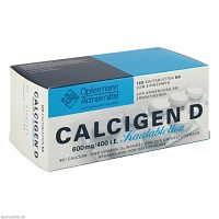 CALCIGEN D 600 mg/400 I.E. Kautabletten - 120Stk - Calcium & Vitamin D3