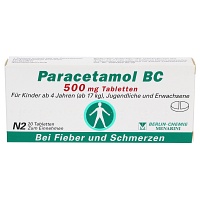 PARACETAMOL BC 500 mg Tabletten - 20Stk
