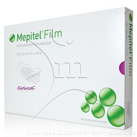 MEPITEL Film Folienverband 10x12 cm - 10Stk