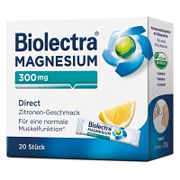 BIOLECTRA Magnesium 300 mg Direct Zitrone Sticks - 20Stk - Magnesium