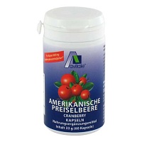 PREISELBEERE amerikanisch 400 mg Kapseln - 60Stk - Stärkung & Steigerung der Blasen-& Nierenfunktion