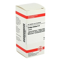 GINKGO BILOBA D 4 Tabletten - 80Stk