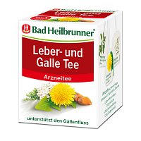 BAD HEILBRUNNER Leber- und Galletee Filterbeutel - 8X1.75g