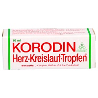 KORODIN Herz-Kreislauf-Tropfen zum Einnehmen - 10ml - Mittel bei niedrigem Blutdruck