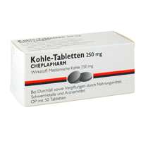KOHLE Tabletten - 50Stk