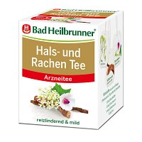 BAD HEILBRUNNER Hals- und Rachen Tee Filterbeutel - 8X1.75g