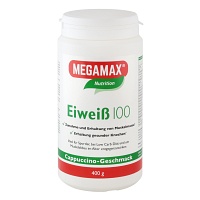 EIWEISS 100 Cappuccino Megamax Pulver - 400g - Energy-Drinks