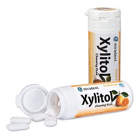MIRADENT Xylitol Chewing Gum Frucht - 30Stk - Zahnpflegebonbon/-kaugummi/-lutschtabletten