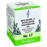 BIOCHEMIE 17 Manganum sulfuricum D 6 Tabletten - 80Stk - Schüßler Salze Bombastus