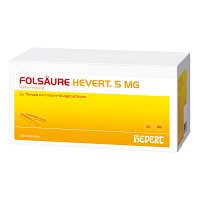 FOLSÄURE HEVERT 5 mg Ampullen - 100Stk