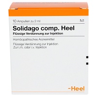 SOLIDAGO COMP.Heel Ampullen - 10Stk - Stärkung & Steigerung der Blasen-& Nierenfunktion