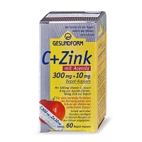 GESUNDFORM C+Zink m.Acerola Depot Kapseln - 60Stk