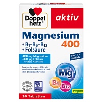 DOPPELHERZ Magnesium 400 mg Tabletten - 30Stk - Wadenkrämpfe