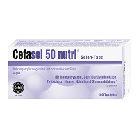 CEFASEL 50 nutri Selen-Tabs - 100Stk - Abwehrstärkung