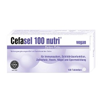 CEFASEL 100 nutri Selen-Tabs - 100Stk - Abwehrstärkung