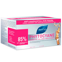 PHYTOCYANE Anti-Haarausfall Kur Ampullen - 12X7.5ml - Mittel gegen Haarausfall