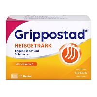 GRIPPOSTAD Heißgetränk Pulver - 10Stk - Grippe & Fieber