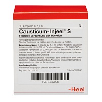 CAUSTICUM INJEEL S Ampullen - 10Stk