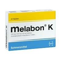 MELABON K Tabletten - 20Stk - Schmerzen