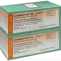 FORMISOTON D 6 Ampullen - 100X1ml