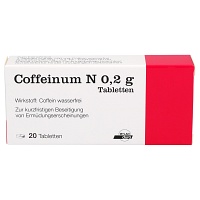 COFFEINUM N 0,2 g Tabletten - 20Stk - Kreislaufstimulierung