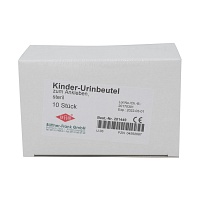 URIN AUFFANGBEUTEL f.Kinder steril 100 ml - 10Stk