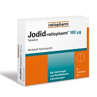 JODID-ratiopharm 100 µg Tabletten - 50Stk - Vitamine & Mineralstoffe
