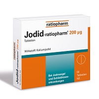 JODID-ratiopharm 200 µg Tabletten - 50Stk - Iod & Fluor