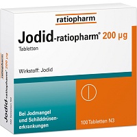 JODID-ratiopharm 200 µg Tabletten - 100Stk - Iod & Fluor