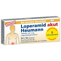 LOPERAMID akut Heumann Tabletten - 10Stk - Durchfall