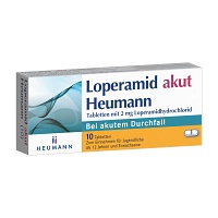 LOPERAMID akut Heumann Tabletten - 10Stk - Durchfall