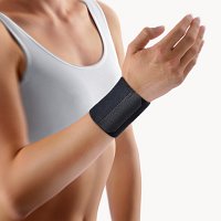 BORT Handgelenkbandage m.Klettverschl.Gr.1 schwarz - 1Stk