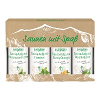 SAUNEN mit Spaß 4 versch.Sorten Konzentrat - 4X50ml