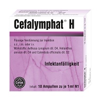 CEFALYMPHAT H Ampullen - 10X1ml