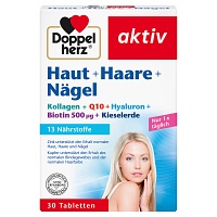 DOPPELHERZ Haut+Haare+Nägel Tabletten - 30Stk - Für Haut, Haare & Knochen