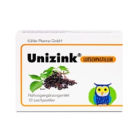 UNIZINK Lutschpastillen - 10Stk - Vegan