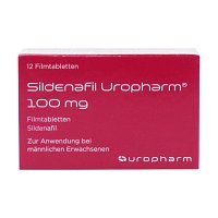 SILDENAFIL Uropharm 100 mg Filmtabletten - 12Stk