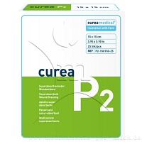CUREA P2 superabsorb.Wundauflage 15x15 cm - 25Stk