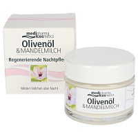 OLIVEN-MANDELMILCH regenerierende Nachtpflege - 50ml - Trockene Haut