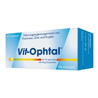 VIT OPHTAL mit 10 mg Lutein Tabletten - 90Stk - Für die Augen