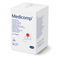 MEDICOMP Vlieskomp.unsteril 7,5x7,5 cm - 100Stk