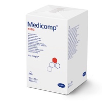 MEDICOMP extra Vlieskomp.unsteril 10x10 cm 6lagig - 100Stk