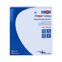 VLIESKOMPRESSEN steril 10x10 cm 4fach - 25X2Stk
