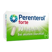 PERENTEROL forte 250 mg Kapseln - 10Stk - Durchfall