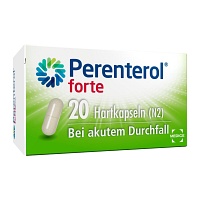 PERENTEROL forte 250 mg Kapseln - 20Stk - Haus- & Reiseapotheke