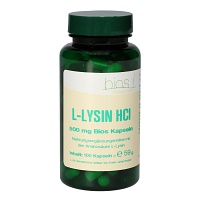 L-LYSIN HCL 500 mg Bios Kapseln - 100Stk